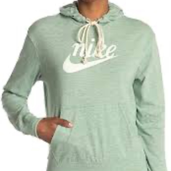 Nike Tops - Nike Sportswear Gym Vintage Women’s green Hoodie NWT size Medium